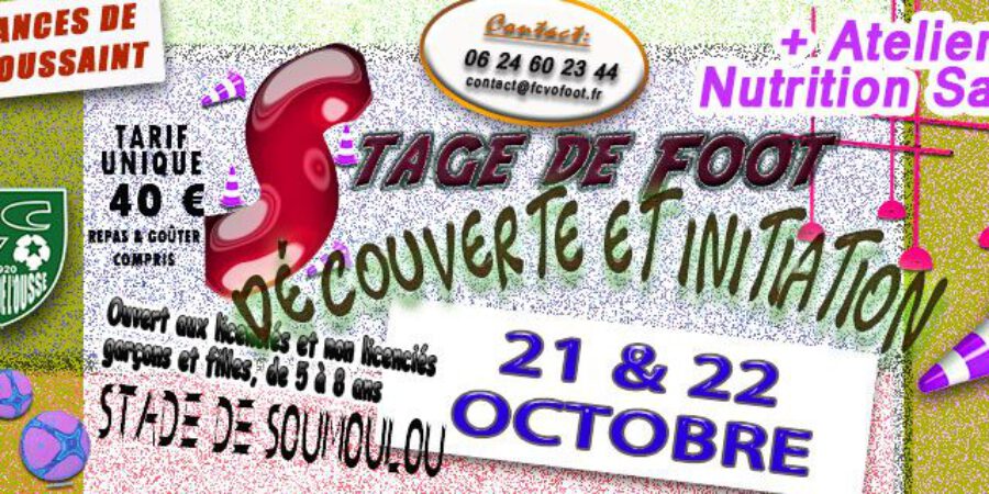 Le stage aura lieu le 21 et 22 octobre à Soumoulou